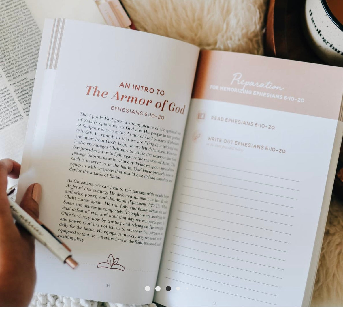 Dwell Scripture Memory Journal