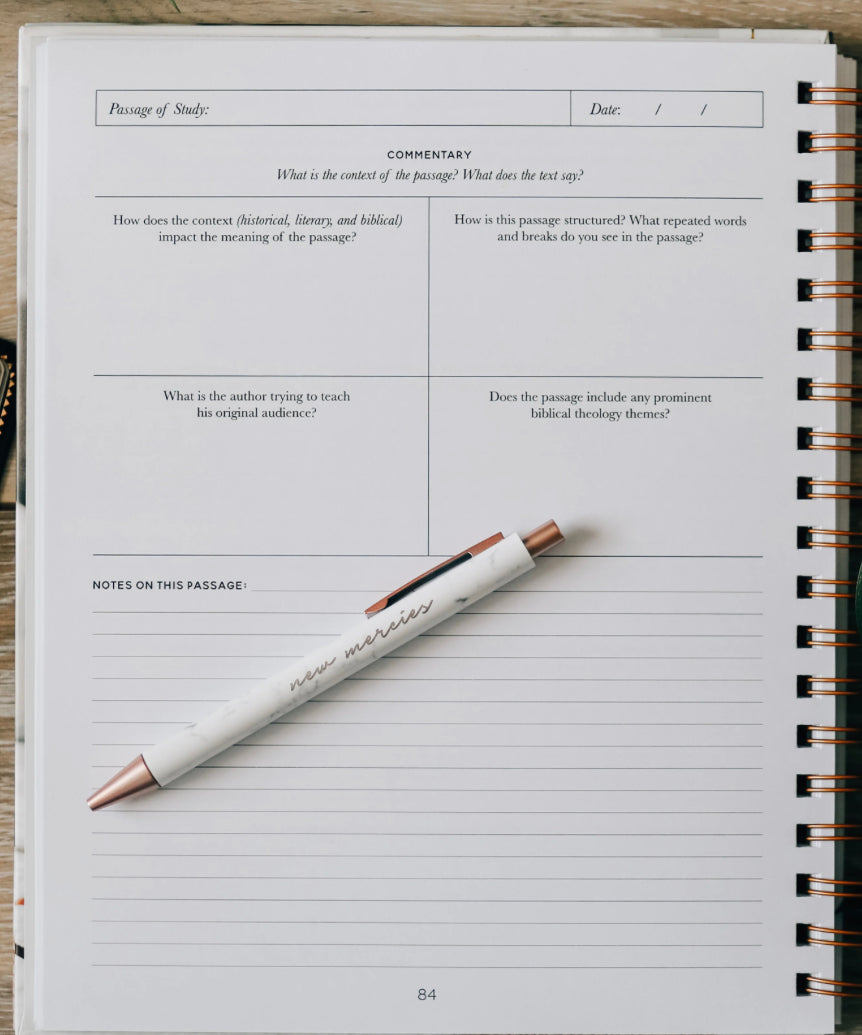 In The Word - A Journal For Deeper Bible Study