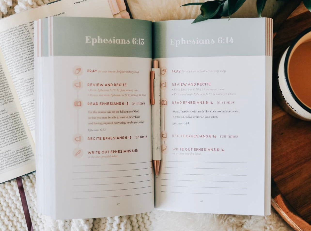 Dwell Scripture Memory Journal