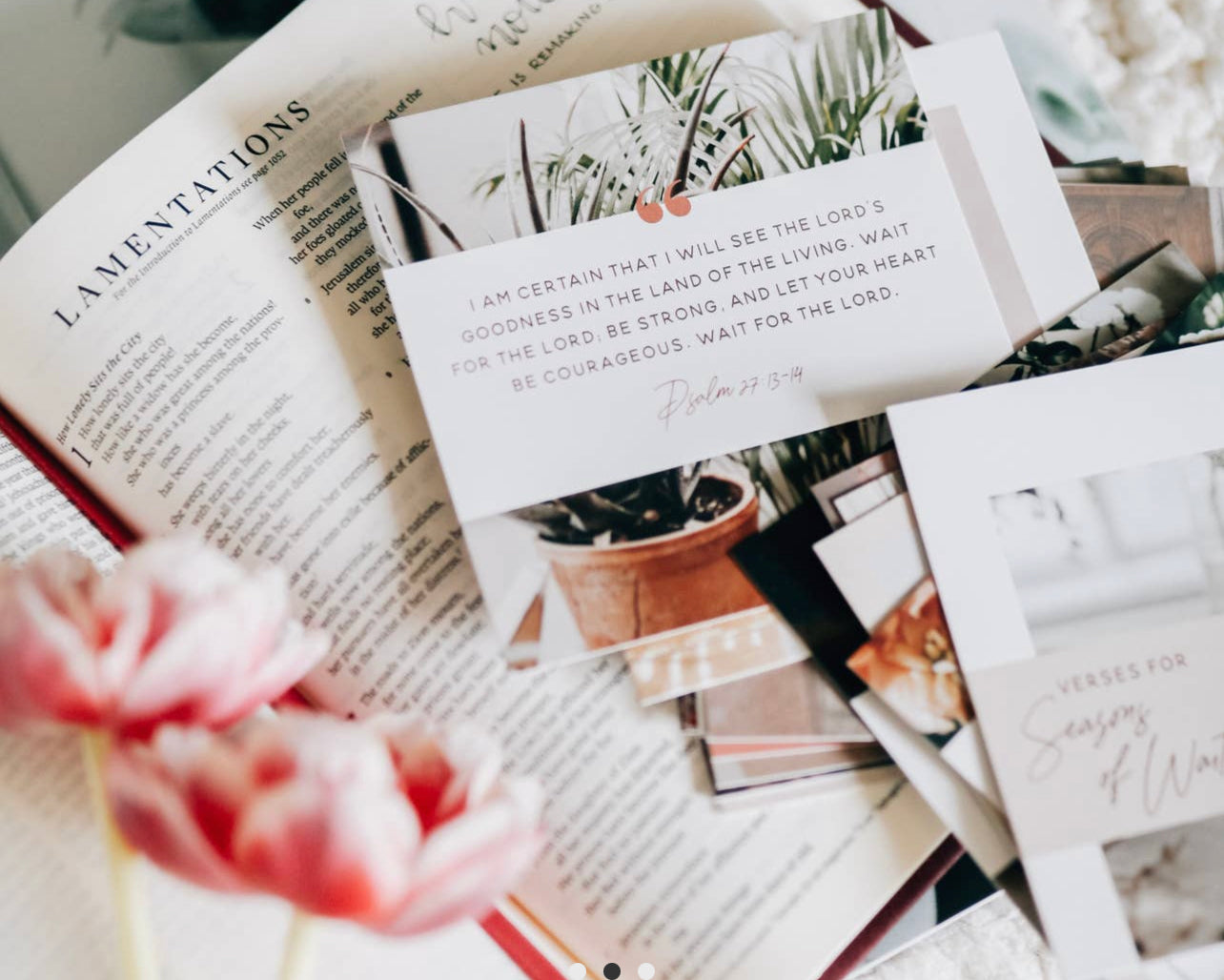 Verses for Seasons of Waiting - 20 Cards