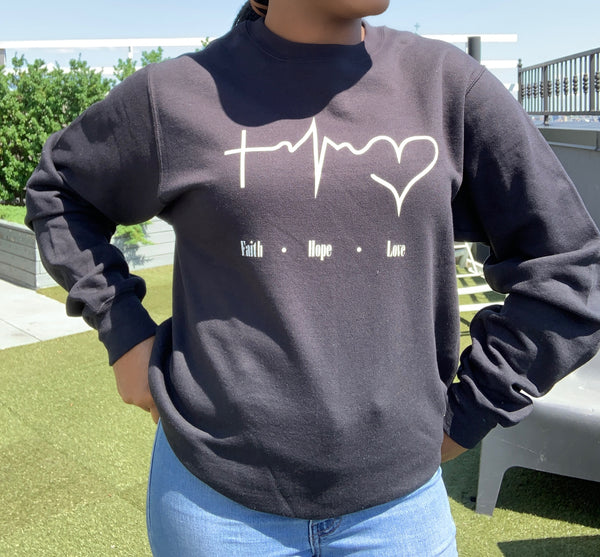 Faith + Hope + Love Sweater