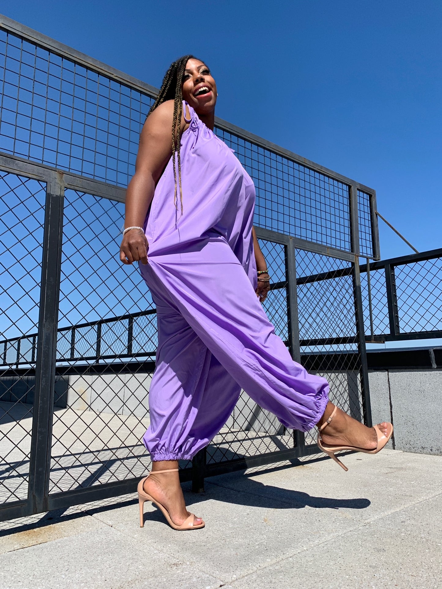 Lavender Love Jumpsuit (Full Figure)