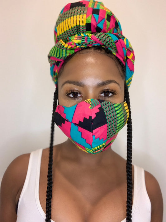 Queen YAA Asantewaa Head Wrap