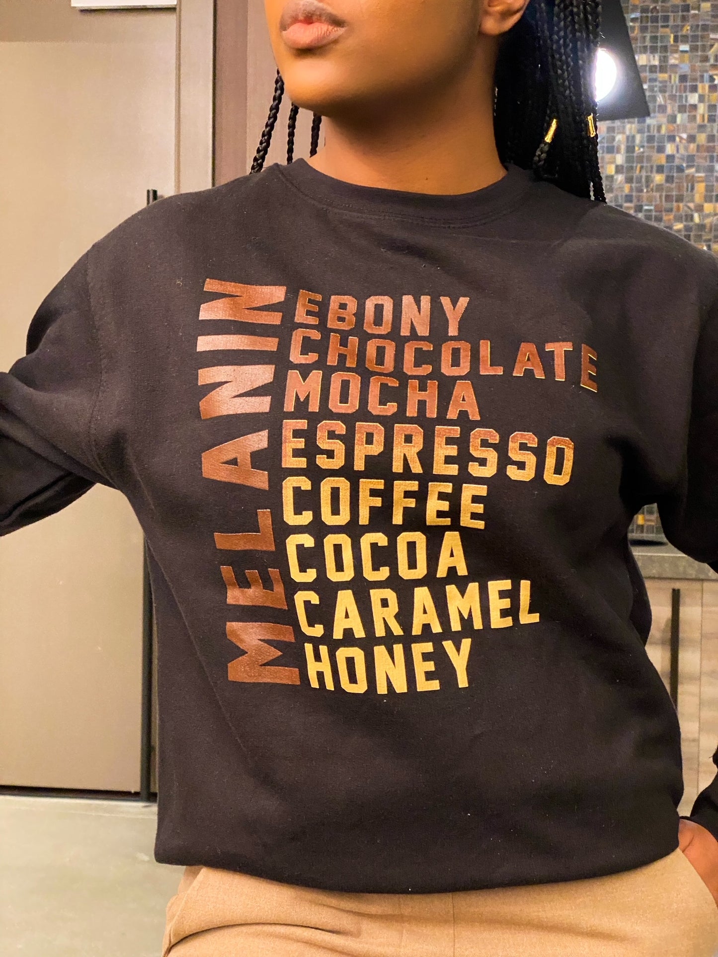 All Shades of Melanin Sweater by Jo