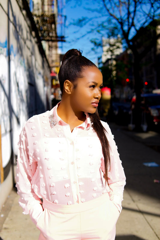 Pretty In Pink Blouse