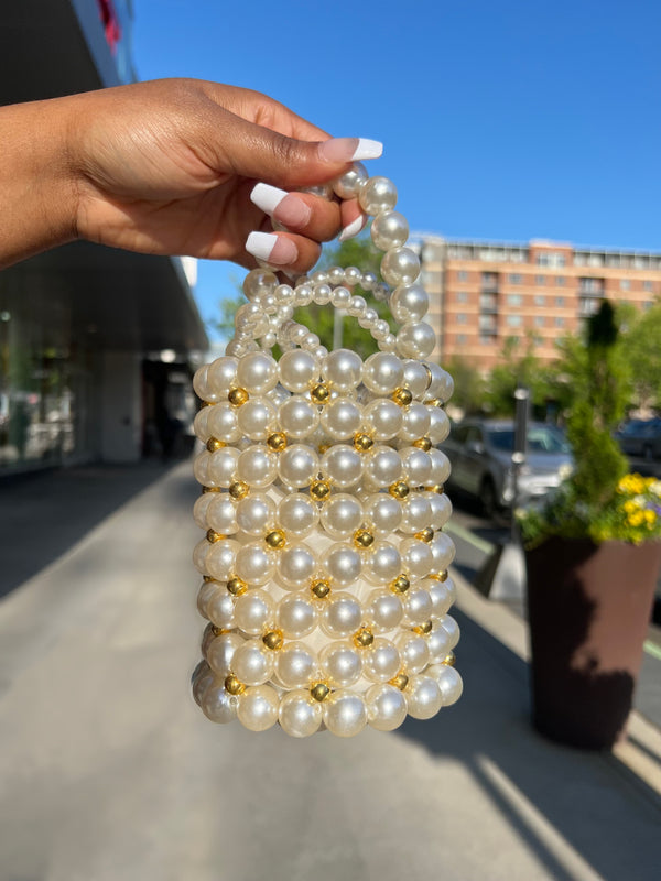 Clutch Your Pearls Bag