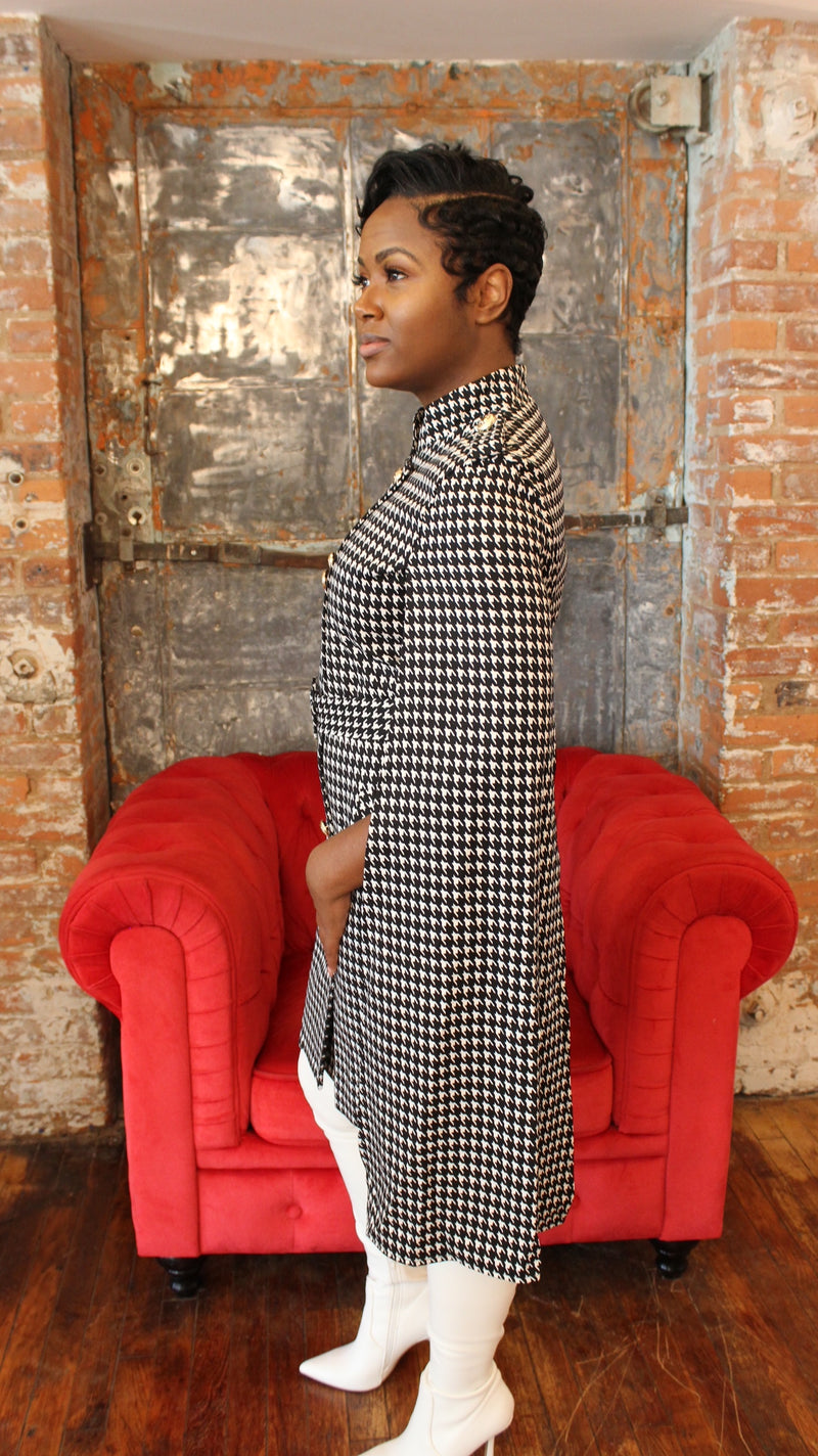 The "Exquisite" Houndstooth Dress