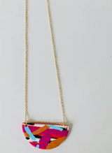 Abstract Girl Necklace